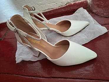 zara mango: Туфли-лодочки Kalidi - Цвет: молочный/айвори - Размер: 35 (указан на — 1