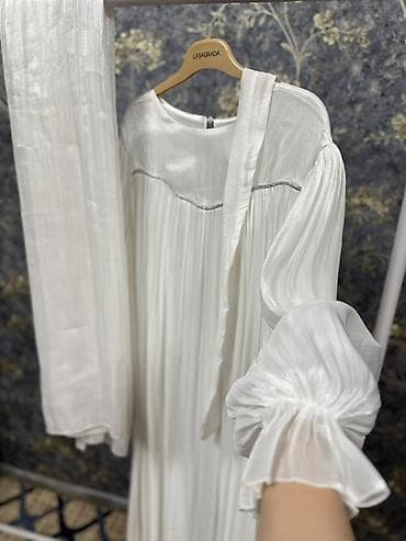 Платья: Вечернее платье, Длинная модель, С рукавами, M, L, XL — 3