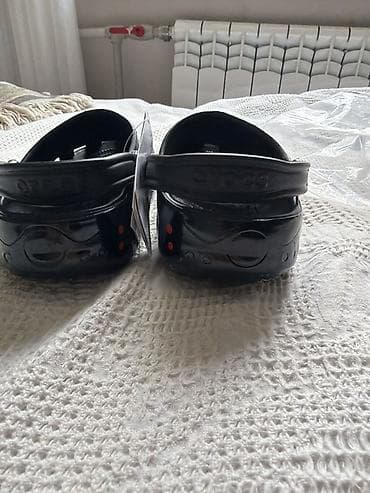 Балдар дүйнөсү: Crocs Classic Clog x Batman размер 6,8 или же 38 - Цвет: чёрный с — 3