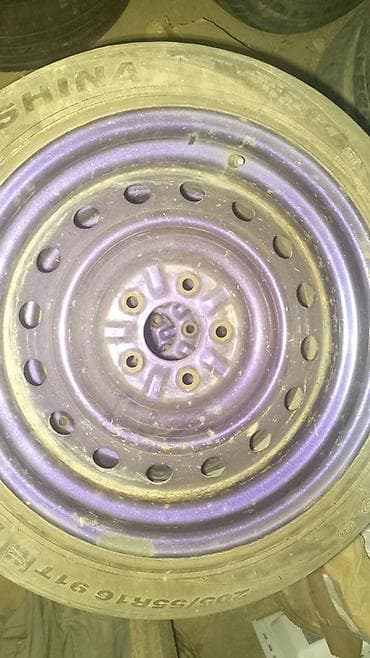 резина 16 с: Железные Диски R 16 Комплект, отверстий - 5 — 3