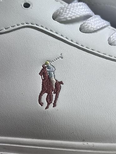 белые форсы: Мужские кроссовки, 42.5, Polo Ralph Lauren, Б/у, цвет - Белый — 4