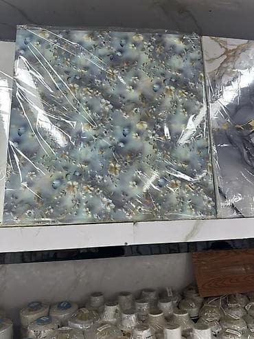 кафель черный: Назначение: Для пола, Глянцевое покрытие, 60x60 см — 10
