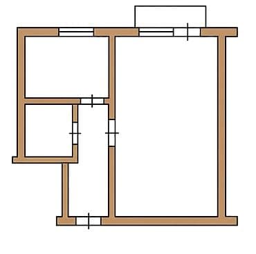 продаю 1 ком кв тунгуч: 1 комната, 29 м², Индивидуалка, 4 этаж, Косметический ремонт — 10