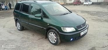 габарит: Opel Zafira: 2000 г., 1.8 л, Ручные, Бензин, Минивэн — 1