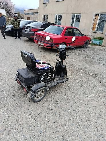 Электрический трехколесный скутер для передвижения - Три колеса