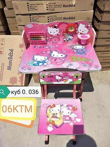 Парты со стульчиком в наличии. До 9-10 лет подойдут. Качество at lalafo.kg Парты со стульчиком в наличии. До 9-10 лет подойдут. Качество