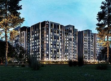 Продажа квартир: 2 комнаты, 91 м², Элитка, 11 этаж, Готовая ПСО (под самоотделку) — 2