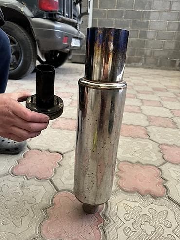 банка hks hi power: Глушитель Honda Б/у — 3