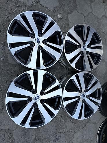 bbs diska: Литые Диски R 18 Subaru, Комплект, отверстий - 5, Б/у — 4