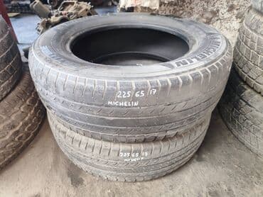 Резина Michelin 225 65 R17 В наличии только 2 баллонa. По отдельности at lalafo.kg Резина Michelin 225 65 R17 В наличии только 2 баллонa. По отдельности