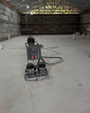 Шлифовка и полировка бетонных полов Профессиональные работы по