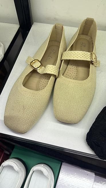 Туфли: Туфли, 36, 36.5, 37, Fashion, Новый, цвет - Бежевый — 1