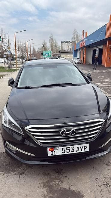 byd e1: Hyundai Sonata: 2016 г., 1.6 л, Автомат, Газ, Седан — 1