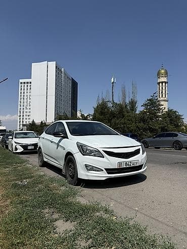 Hyundai Accent: 2015 г., 1.4 л, Механика, Бензин, Седан — 1