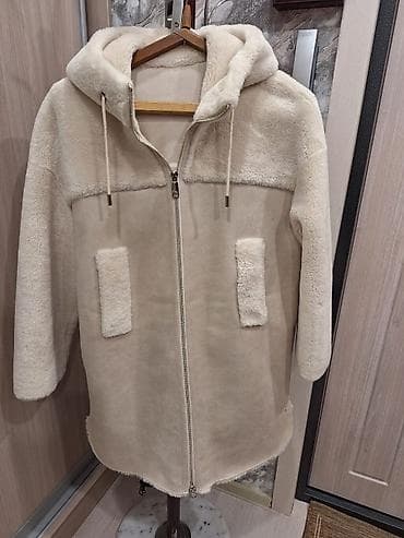 teech fleece: Дубленка, Классическая модель, Короткая модель, С капюшоном, 3XL — 1