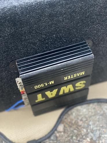 Сабвуферный комплект для автомобиля SWAT Состав: - Сабвуфер SWAT