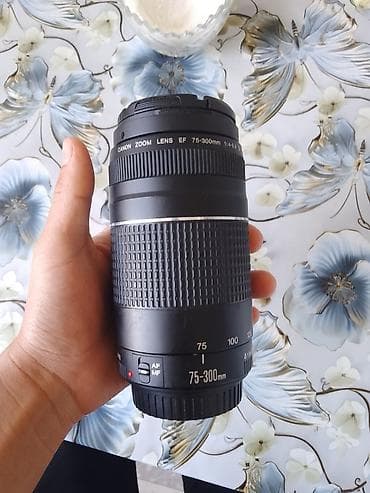 Техника и электроника: Телефото‑зум объектив Canon Zoom Lens EF 75–300mm. Основные — 6