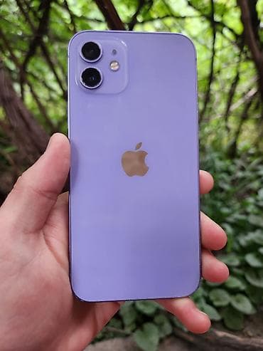 iphone 7 black jet: IPhone 12, Б/у, 64 ГБ, Deep Purple, Кабель, 92 % — 4