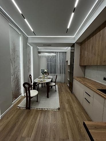 3: 3 комнаты, 77 м², Асанбай мкр Элитка, 11 этаж, Дизайнерский ремонт — 5