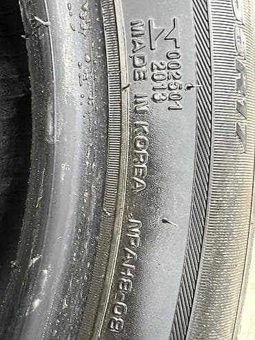 Шины 215 / 55 / R 17, Лето, Б/у, Комплект, Легковые, Корея, Hankook — 4