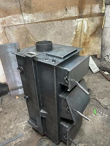 бой кузгу: Катуу отун казаны Жаңы, Өнөр жайлык, Башкаруу түрү: Механикалык — 6