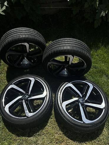accord: Фары. Без блоков 50 000. Блок 200$ Диски 60 тысяч Крышка двигателя — 1