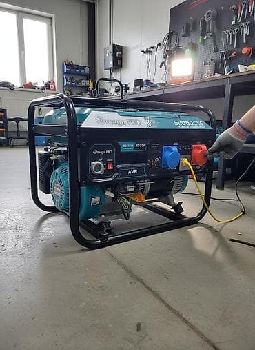 Бензиновый генератор Omega PRO S11000CXE, предназначенный для