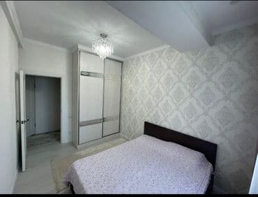 купить квартиру в 12 микрорайоне бишкек: 2 комнаты, 66 м², Элитка, 8 этаж, Евроремонт — 7