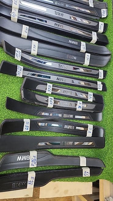 Накладки на пороги Е39 е38 е60 е65 Год 2005 В отличном состоянии