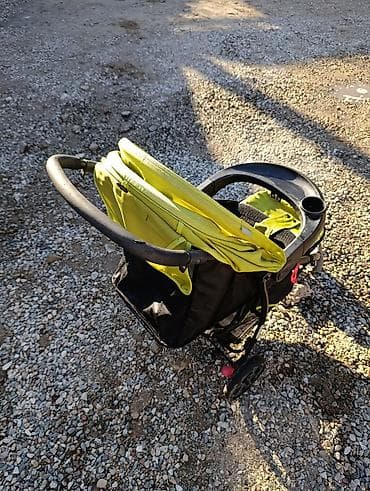 Коляски: Коляска, цвет - Коричневый, Б/у — 7