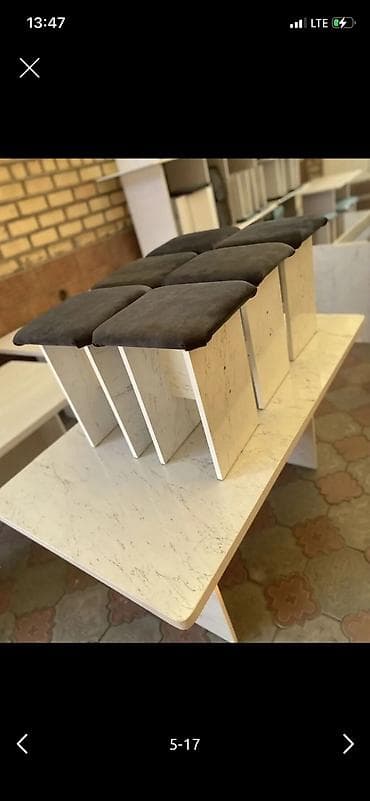 пивной стол: Кухонный стол, Новый, Прямоугольный, Нераскладной — 6