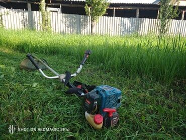 бензокосо: Аренда триммер гозонокосилка бензокоса электрический 600 сом в день — 4