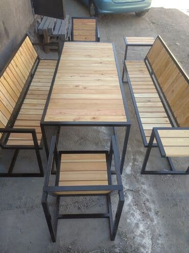 садовые мебели: Комплект садовой мебели — 1