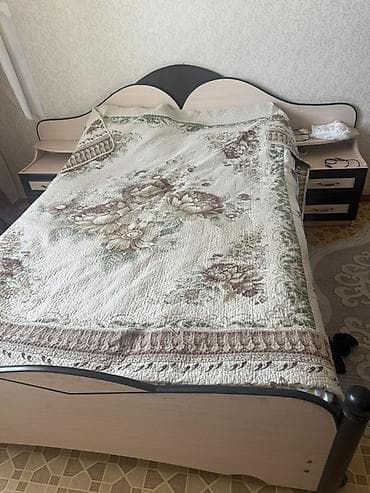 спальный гарнитур элиза: Спальный гарнитур в классическом стиле, цвет дуб с темными — 2