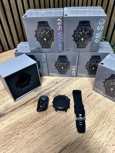 samsung watch 7: Умные часы GS Wear GS Carbon 2-3 дня заряд держит. - Классический — 2