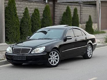 Mercedes-Benz S-Class: 2003 г., 3.7 л, Автомат, Бензин, Седан