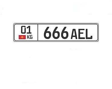 Гос номер 01KG666AEL Сертификат номера Хорошо подойдет владельцам — 1