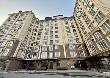 2 комнаты, 62 м², Аламедин-1 мкр 9 этаж, Евроремонт