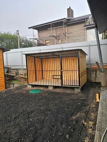 прожектор с солнечной панелью: Уличные вольеры для собак Описание: - Просторные уличные вольеры из — 3
