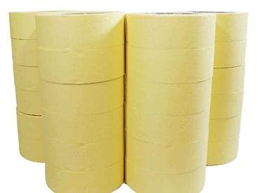 Малярный скотч, бумажный скотч, Малярная клейкая лента (крепированная