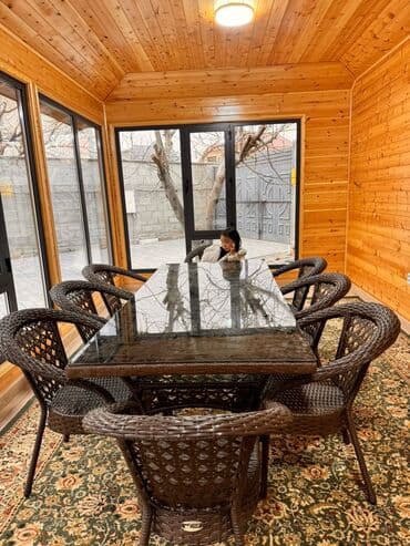 комплект садовой мебели: Комплект садовой мебели — 7