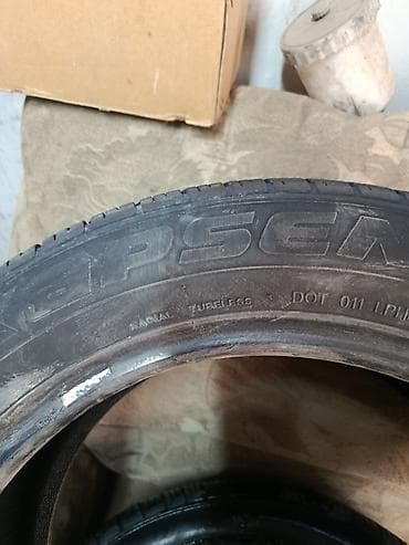 боковой: Шины 205 / 55 / R 16, Лето, Б/у, Комплект, Легковые, Япония — 4