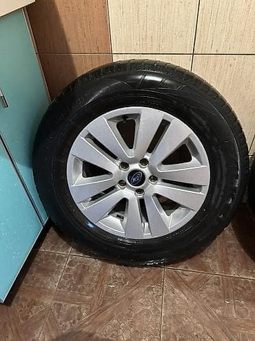 r17 на субару: Колеса в сборе 225 / 65 / R 17, Б/у, Литые, отверстий - 4 — 5