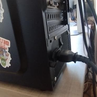 системный блок для компьютера: Корпус ПК, Б/у, DeepCool, Micro-ATX, цвет - Черный — 4