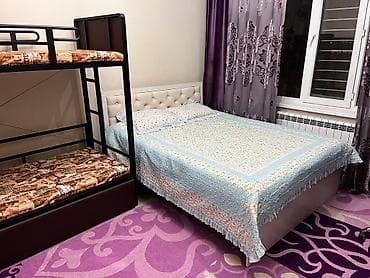 аренда квартиры азия мол: 2 комнаты, Без подселения, С мебелью полностью — 4