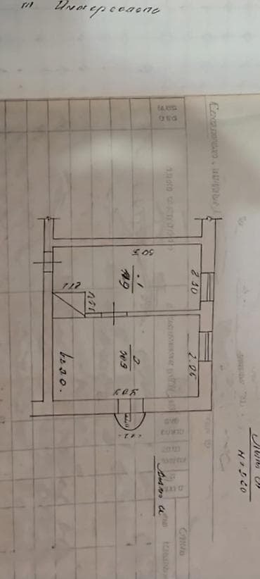 Квартиры: 1 комната, 27 м², Интергельпо Малосемейка, 1 этаж, Требуется ремонт — 3