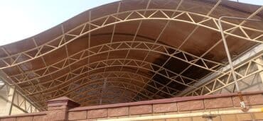 ремонт железных дверей: Навес жасайбыз Навесы для двора мастера города Бишкек опыт — 9