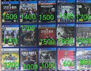 ps 2: Продаю или меняю диски на PS 4 Юфс 4 за 1700 Коллекция дисков для PS4 — 1