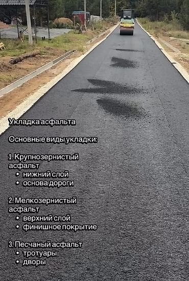 Асфальтирование и дорожно‑строительные работы Выполняем полный цикл