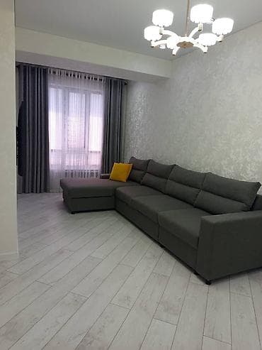 аламедин евроремонт: 2 комнаты, 62 м², Аламедин-1 мкр Элитка, 6 этаж, Евроремонт — 5